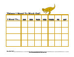 dinosaur behavior chart